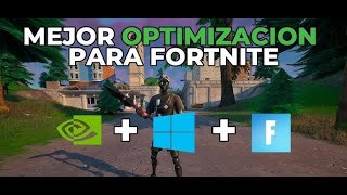 ✅LA MEJOR OPTIMIZACION ☄️PARA FORTNITE🔧 500 FPS DELAY🚀 [upl. by Yeuh438]