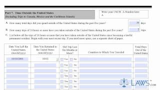 Learn How to Fill the N400 Form Application For Naturalization [upl. by Ardith]