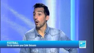 Zahir Belounis sur FRANCE 24  quotJétais vraiment à boutquot [upl. by Eednahs]