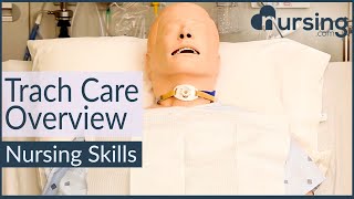 Tracheostomy Trach Care Overview Nursing Skills [upl. by Uziel100]