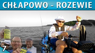 KAJAK WĘDKARSKI ➤ Chłapowo  Rozewie  rozeznanie miejscówki  echosonda [upl. by Nosyrb505]