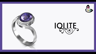 Iolite Silver Ring for Saturn Powers in Indian Astrology [upl. by Luisa]