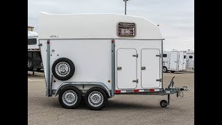 2002 BRENDERUP ROYAL TC 2HORSE BP TRAILER  Transwest Truck Trailer RV Stock  5U170707 [upl. by Congdon143]