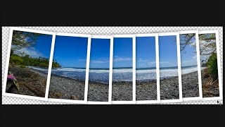 How to Create a Panorama Collage in Photoshop [upl. by Ellen]