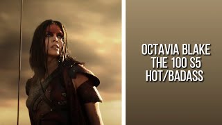 Octavia BlakeBlodreina HotBadass Scene Pack The 100 Season 5 [upl. by Nomal]