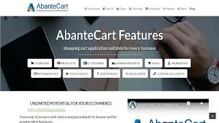 Free Online Shopping Cart Platform  AbanteCart 1 Minute Install With CPanel [upl. by Aropizt39]