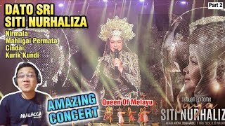 Dato Sri Siti Nurhaliza quotKonser Sebuah Epitome Sayaquot  DeADSReaction Part 2 [upl. by Hnad]