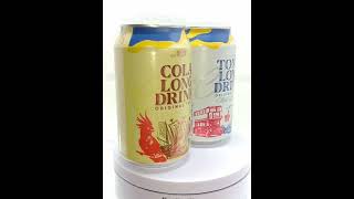 Empty Drink Cans LowAlcoholic Strongly Carbonated Beverage OBOLON 330 ml 2 pcs [upl. by Ytitsahc139]