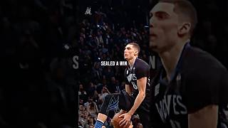 Zach LaVine NEVER Tried This Dunk Before 🤯 nba [upl. by Narol]