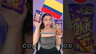 Takis Mexicanas vs Takis Colombianas 😱 [upl. by Chesney]