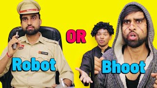 Robot Aor Bhoot 🤖👻😱😂 part 2  Mohit Pandey shorts trending explore [upl. by Lissak60]