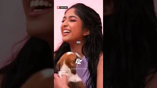 Maitreyi Ramakrishnans Reaction to Puppies 😍 shorts maitreyiramakrishnan neverhaveiever puppy [upl. by Viola]