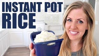 How to Make the PERFECT Instant Pot Rice  White Rice Brown Rice and Wild Rice [upl. by Gagne564]