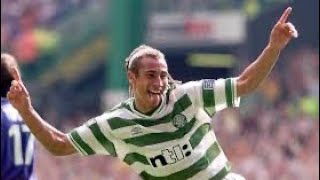 BEST HENRIK LARSSON MOMENT  20th CELTIC PLAYER AWARDS [upl. by Eynobe70]