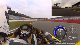 Superkart  Hockenheim Ring  April 2014  Race 1 [upl. by Harrell]