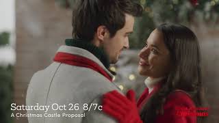 A Christmas Castle Proposal  Starring Rhiannon Fish amp Mitchell Bourke  Premiering October 26 [upl. by Wald67]