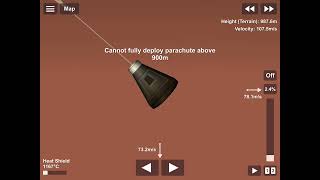 first time landing in mars in Spaceflight Simulator [upl. by Abie]