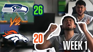 Broncos vs Seahawks WEEK 1 REACTION What happened [upl. by Isolde735]