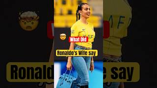 Ronaldos Emotional Journey How Georgina Changed Everything ronaldo football usa heartwarming [upl. by Frayda]