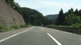 坂梨Sakanashi Tunnel Tohoku Expwy Aomori  Akita 4265m [upl. by Bernstein]