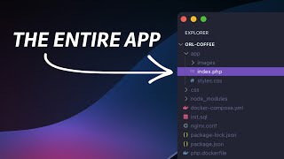 I built an app using a single indexphp file heres how it went [upl. by Aenad]