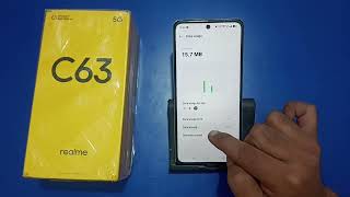 how to enable data saver in realme c63 data saver chalu Karen [upl. by Inatsed]