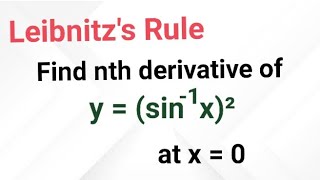 Find the nth derivative Leibnitzs Rule  differentiability limitsandcontinuity bscmaths [upl. by Annaiviv]