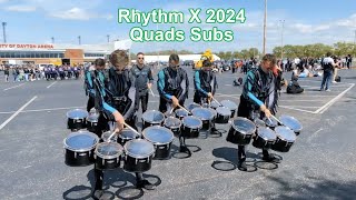 Rhythm X 2024 Quad Subs  SemiFinals 41924  Quad Lines [upl. by Aitahs]