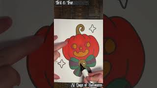 Tied amp True  Coloring Video colorwithme halloweencoloring [upl. by Nilved]