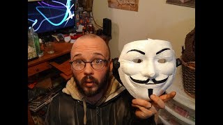 Bullet resistant Guy Fawkes mask build part 1 [upl. by Olecram]