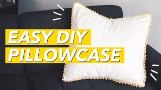 How to Make a Pillowcase for Beginners  WITHWENDY [upl. by Rehpoitsirhc837]