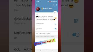 New Telegram Bot Auto Kicker bot launched Today Leave ban bot [upl. by Natsreik]