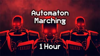 1 Hour Automaton Marching Cadence  The Endless March  Helldivers 2 OST [upl. by Romeon358]