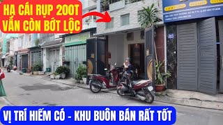 Cận kề ngày xuất cảnh  HẠ GIÁ CÁI RỤP 200 triệu để bán căn nhà Gò Vấp [upl. by Parrish]