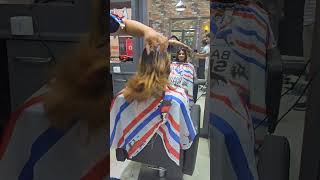 long layer cut butterfly 🦋 hair cut trending viral butterfly wolf shorts short subscribe [upl. by Scever458]