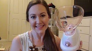 REVIEW CONAIR True Glow Face Steamer [upl. by Ilam120]