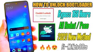 How To Unlock Bootloader Of RedmiPoco Devices Without 168 Hours Timeout  Bypass Bootloader Unlock🔥 [upl. by Nitfa]