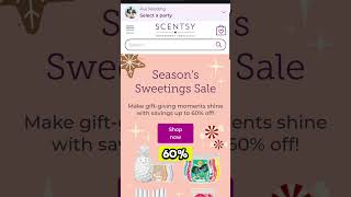 Scentsy Seasons Sweetings Sale shorts [upl. by Gonyea]