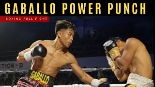 Reymart Gaballo vs JenyBoy Boca Knockout [upl. by Chang]