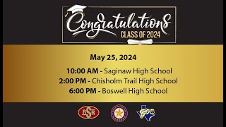 EMS ISD Graduation Ceremonies [upl. by Newkirk]