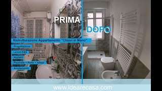 Ristrutturazione Appartamento Bologna  Progettazione Demolizione Impianti Porte Infissi Piastrelle [upl. by Vihs]