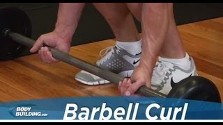 Barbell Curl  Biceps Exercise  Bodybuildingcom [upl. by Gunning728]