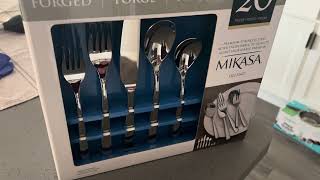 Costco SALE 👀 Mikasa Delano 20piece Forged Flatware 👉Only INSTORE for under 17 [upl. by Call883]