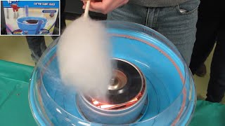 How to make Cotton Candy at Home Full Demo [upl. by Grazia]