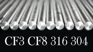 What is Stainless Steel A351 CF3 CF8 A182 304 316 ASME B1634 Valve Material 55 [upl. by Asylla]