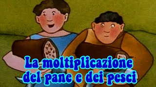 La moltiplicazione del pane e dei pesci  Bibbia per bambini [upl. by Femmine881]