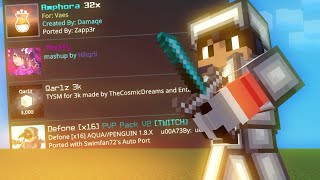 My favourite PVP texture packs mcpe [upl. by Ametaf]