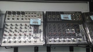 Mesa Behringer XENYX 1202FX  COMO USAR EM ESTÚDIOS E AO VIVO [upl. by Raimondo]