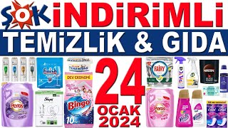 ŞOK BU HAFTA İNDİRİMLİ TEMİZLİK GIDA ÜRÜNLERİ  ŞOK 24 OCAK 2024 KATALOĞU  ŞOK KAMPANYA VE İNDİRİM [upl. by Aufa]