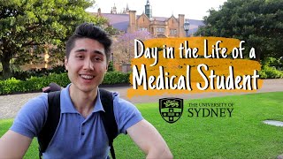 Day In The Life Of A Sydney University Medical Student Australia [upl. by Dnomzed]